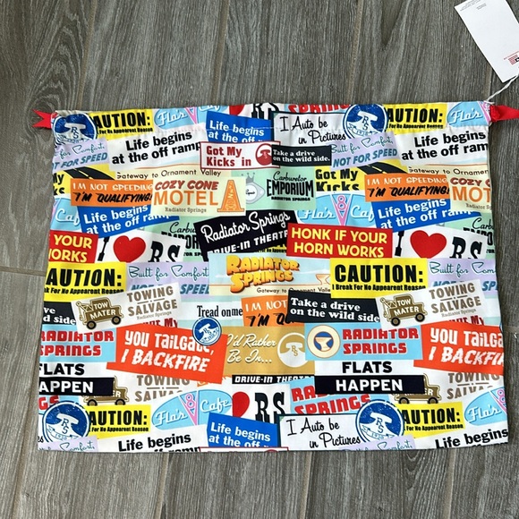 Harveys California Pixar cars NEW NWT Cars purse dust bag HTF - Picture 3 of 3